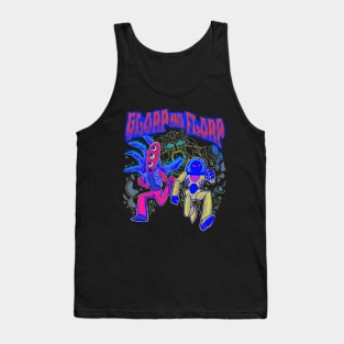 Run Like Hell- Electric Blue Colorway Tank Top